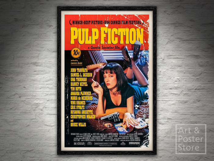 Second Life Marketplace - Pulp Fiction | Classic Movie Poster
